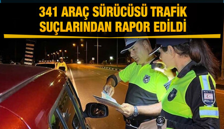 Trafik denetimlerinde 5 sürücü tutuklandı