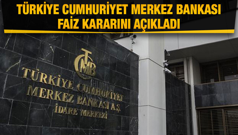 Türkiye Cumhuriyet Merkez Bankası, Politika Faizini Yüzde 8,50'de Sab