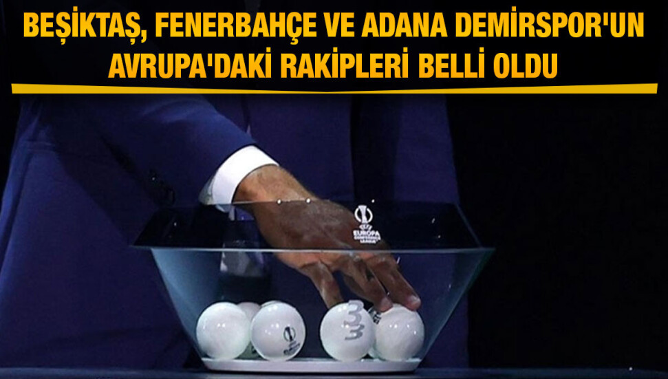 Beşiktaş Fenerbahçe Ve Adana Demirsporun Uefa Avrupa Konferans Ligi 