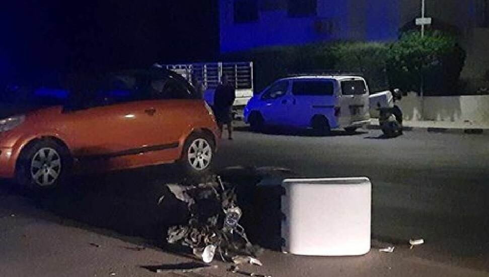 Boğaz'da feci kaza: Motosiklet sürücüsü ağır yaralandı