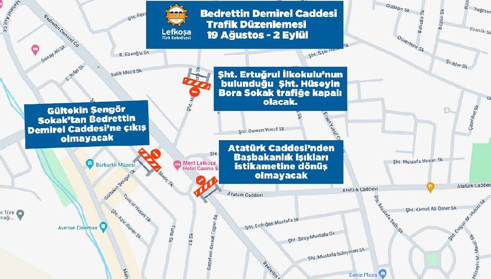 Mehmet Akif Caddesi trafiğe açılıyor: Bedrettin Demirel Caddesi’nde çalışmalar devam edecek