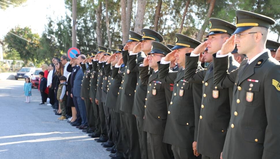 KKTC’nin 41. kuruluş yıl dönümü dolayısıyla Değirmenlik’te de tören düzenlendi