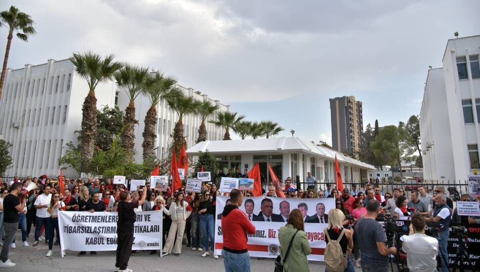 KTOEÖS, Başbakanlık önünde eylem yaptı