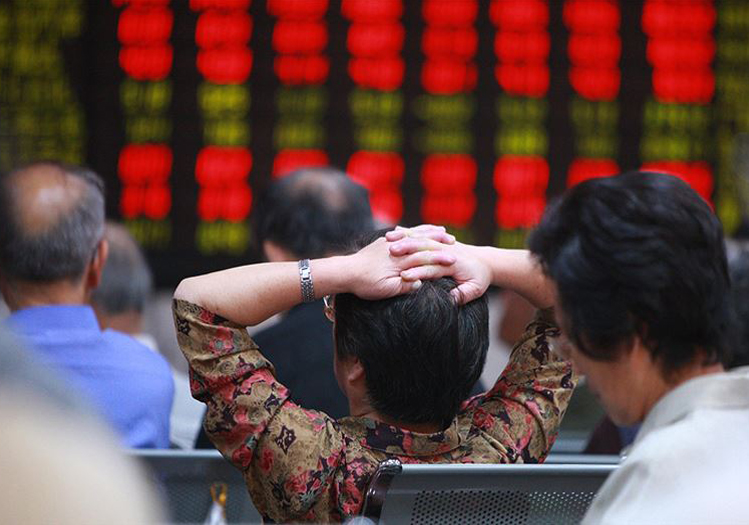 Αρνητική απόκλιση στο κινεζικό χρηματιστήριο
